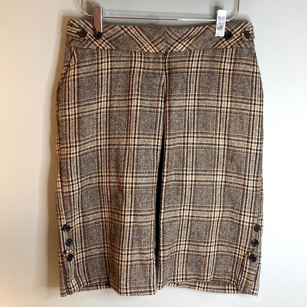 Stoosh Bermuda shorts tweed plaid junior 1